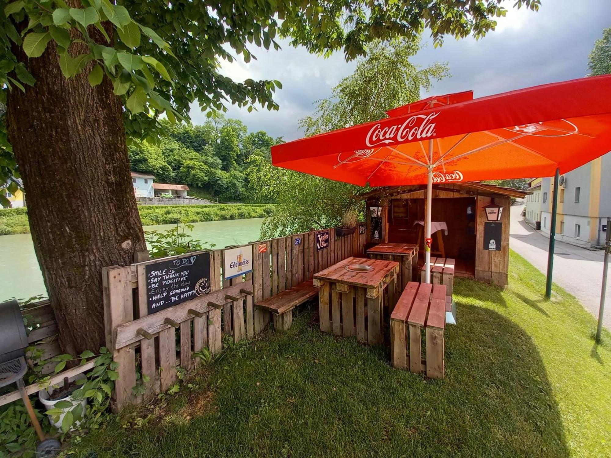 Cafe Pension Rafaela Steinbach an der Steyr Kültér fotó